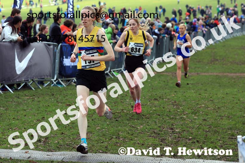 Senior Women, 2024 CAU Inter Counties Cross Country Champs., Wollaton Park, Nottingham. Photo: David T. Hewitson/Sports for All Pics